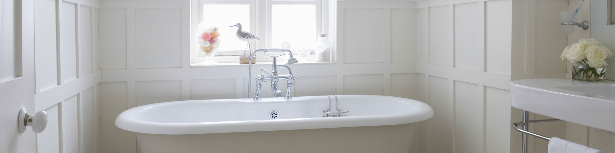 Decorated bathroom in Somerset