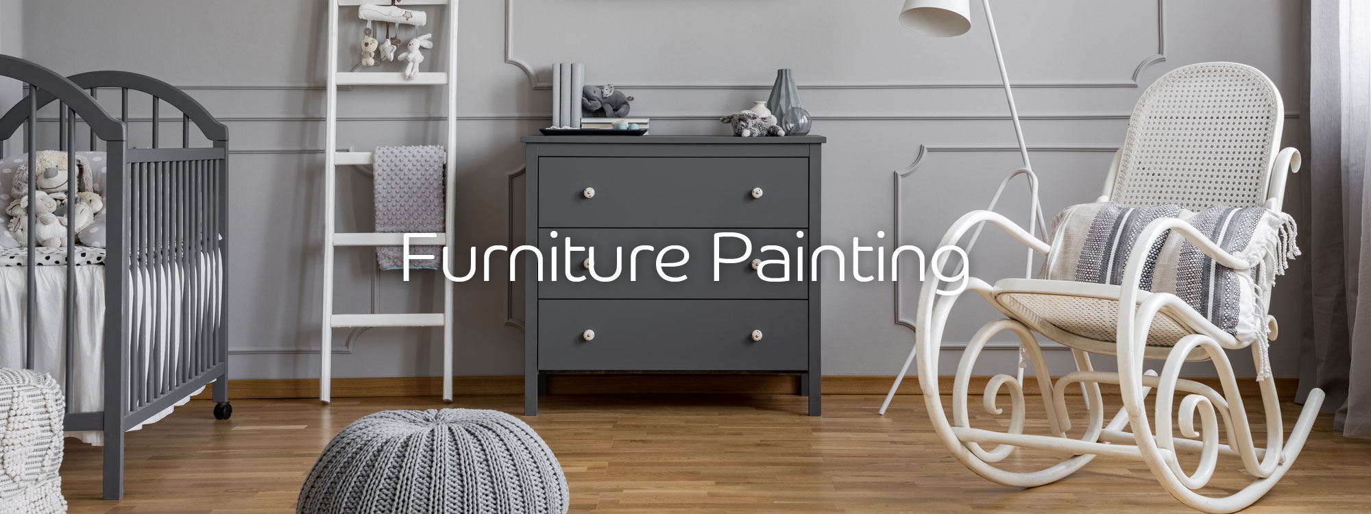 Furniture freshly painted in Bristol