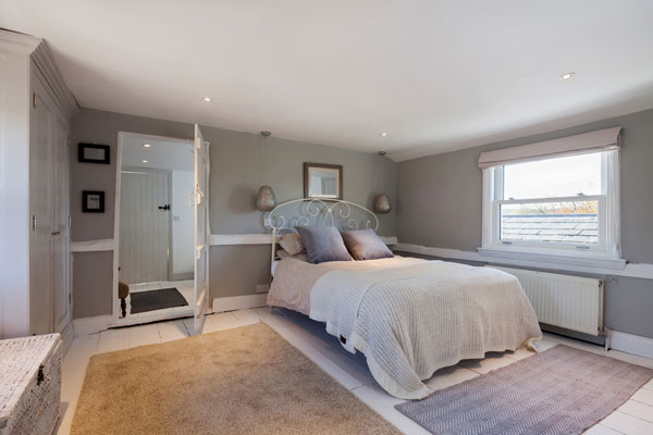 Newly painted bedroom in Bristol