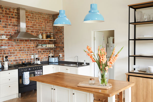 Kitchen that has just been hand painted in Bristol