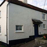 House exterior painted in Devon