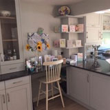 Hand painted kitchen in Bristol