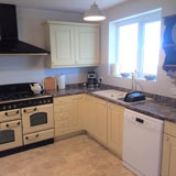 Hand painted kitchen in Somerset