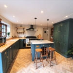 Painted Kitchen - Martock, Yeovil, South Somerset